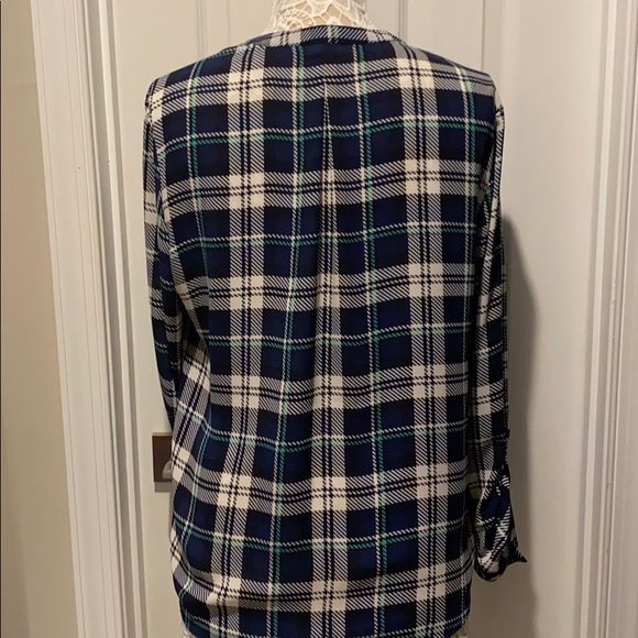 The Limited Women’s Plaid Tunic Blouse - Picture 4 of 4